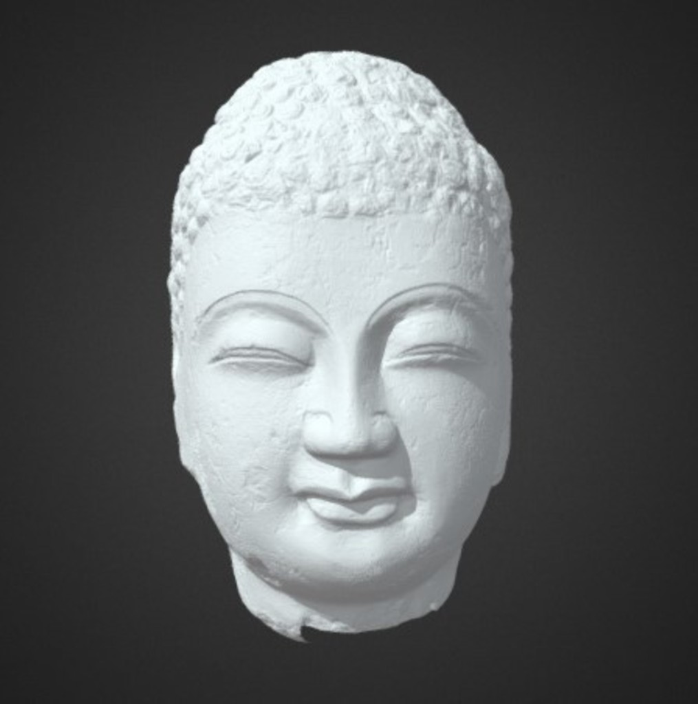Miniature of Buddha Head, 3D model