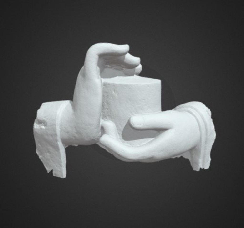 Miniature of Disciple Hands, 3D model