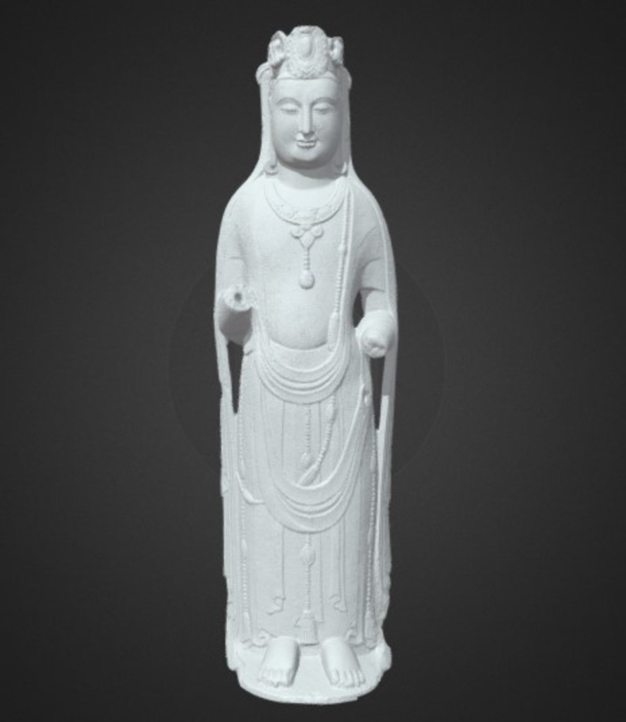 Miniature of Bodhisattva Standing, 3D model