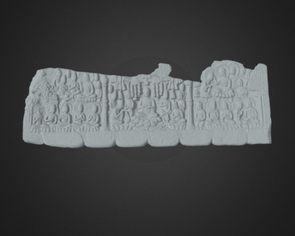 Miniature of Heavenly Buddhist Gathering, 3D model
