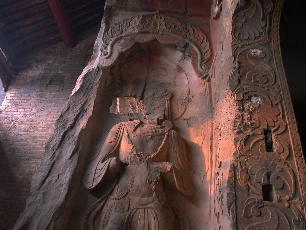 Miniature of Northern Xiangtangshan, Middle Cave, archway