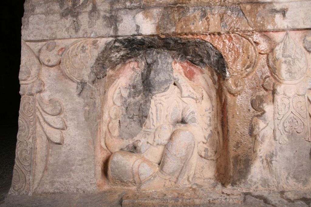 Miniature of Northern Xiangtangshan, Middle Cave, altar base, north