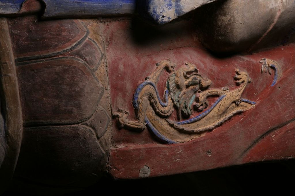 Miniature of Northern Xiangtangshan, Middle Cave, dragon