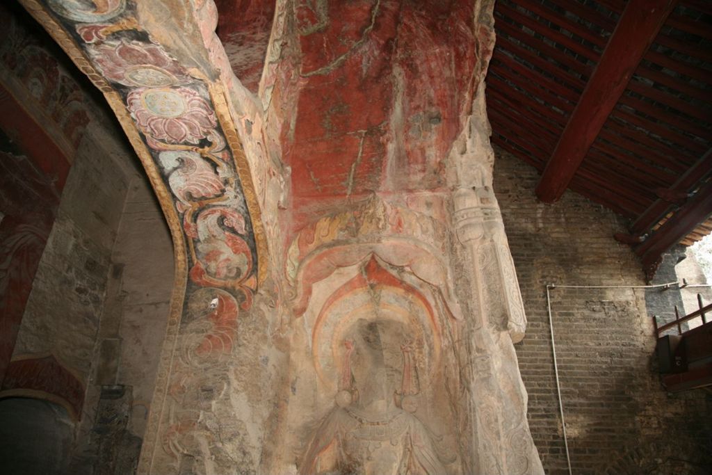 Miniature of Northern Xiangtangshan, Middle Cave, façade