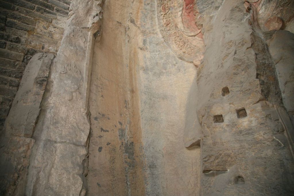 Miniature of Northern Xiangtangshan, Middle Cave, façade