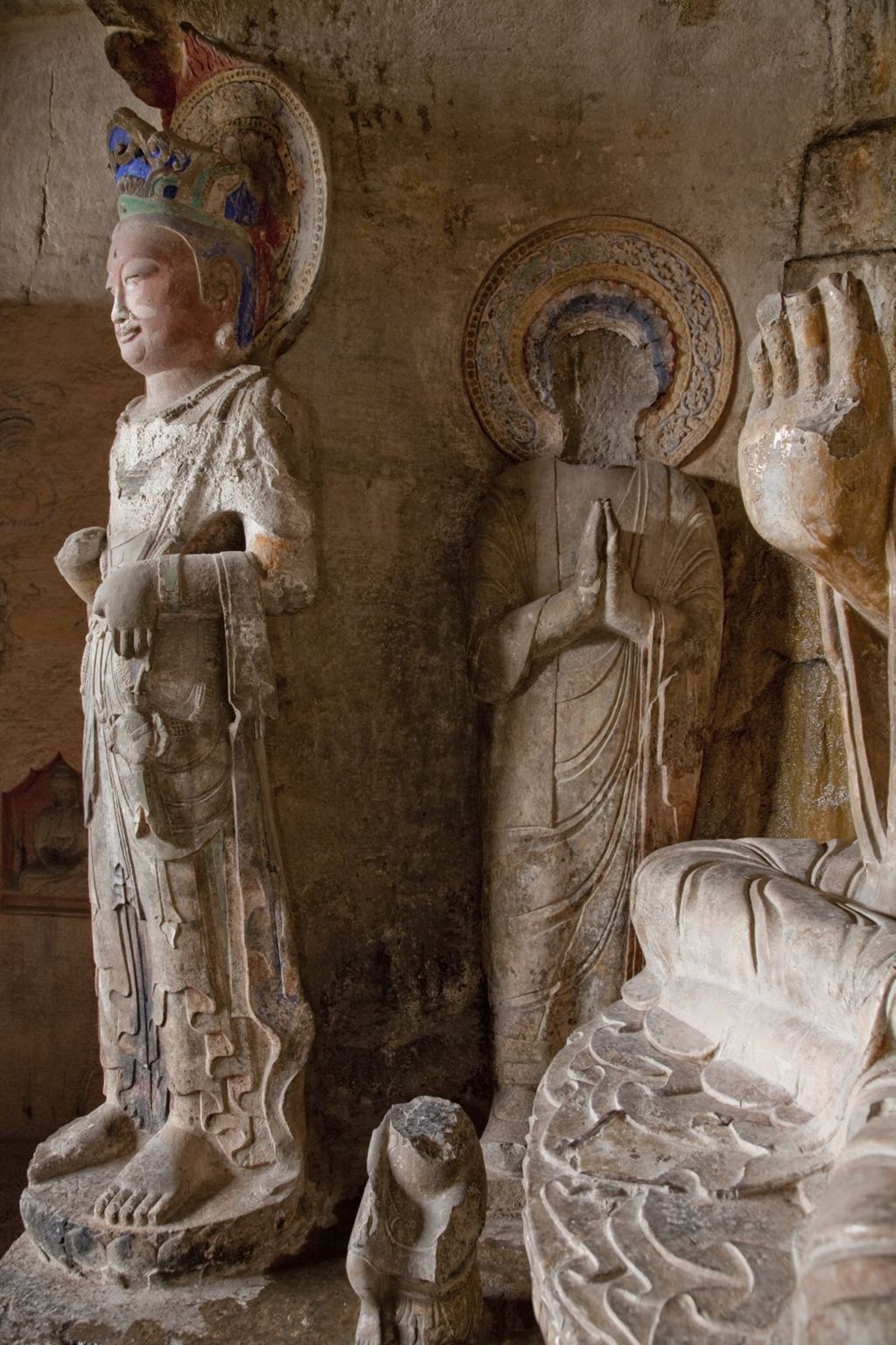 Miniature of Northern Xiangtangshan, Middle Cave, altar