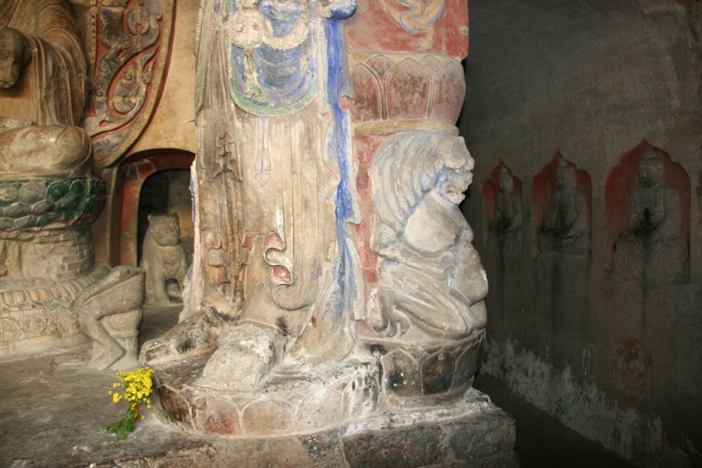 Miniature of Northern Xiangtangshan, Middle Cave, interior