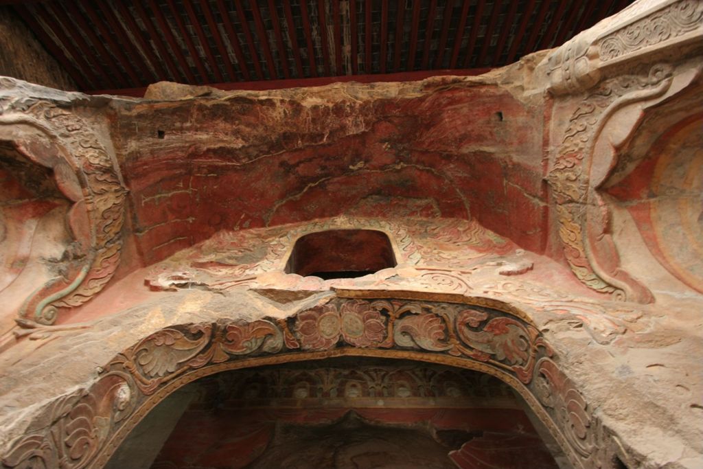 Miniature of Northern Xiangtangshan, Middle Cave, archway