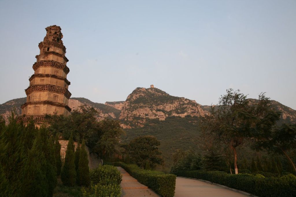 Miniature of Northern Xiangtangshan, natural landscapes