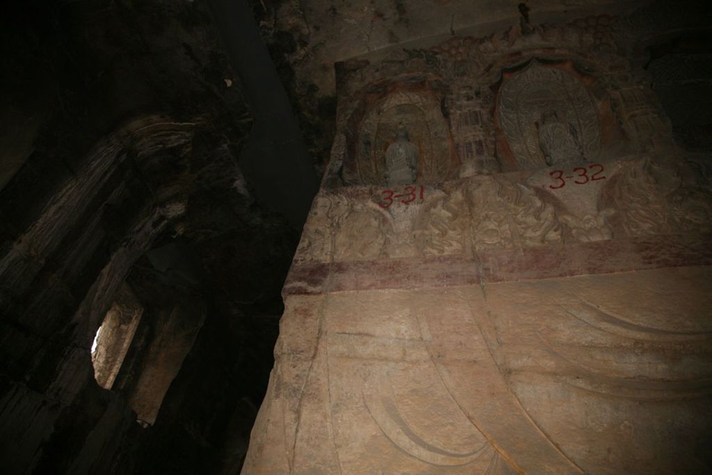 Miniature of Northern Xiangtangshan, North Cave, altar