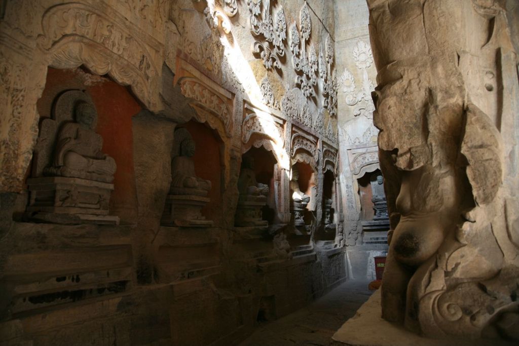 Miniature of Northern Xiangtangshan, North Cave, interior