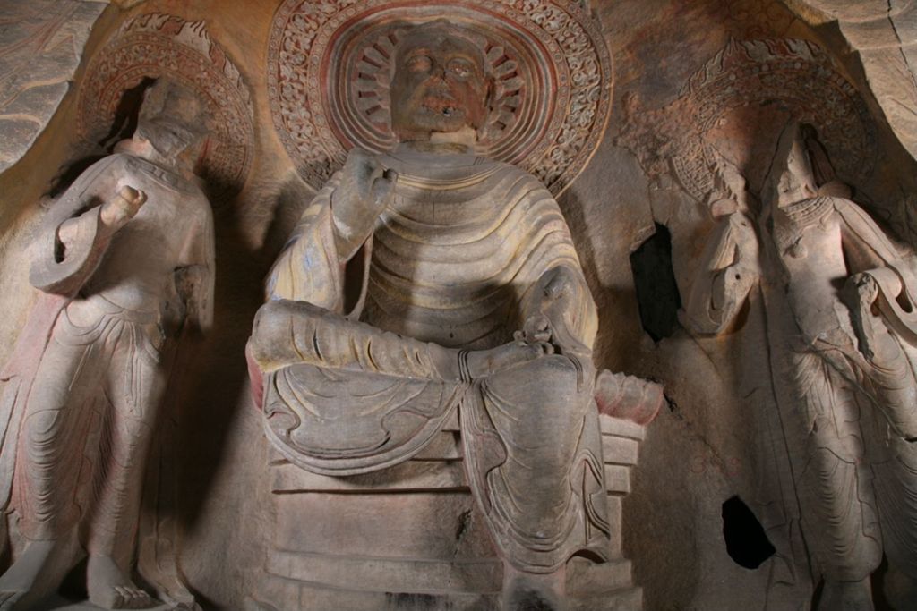 Miniature of Northern Xiangtangshan, North Cave, interior