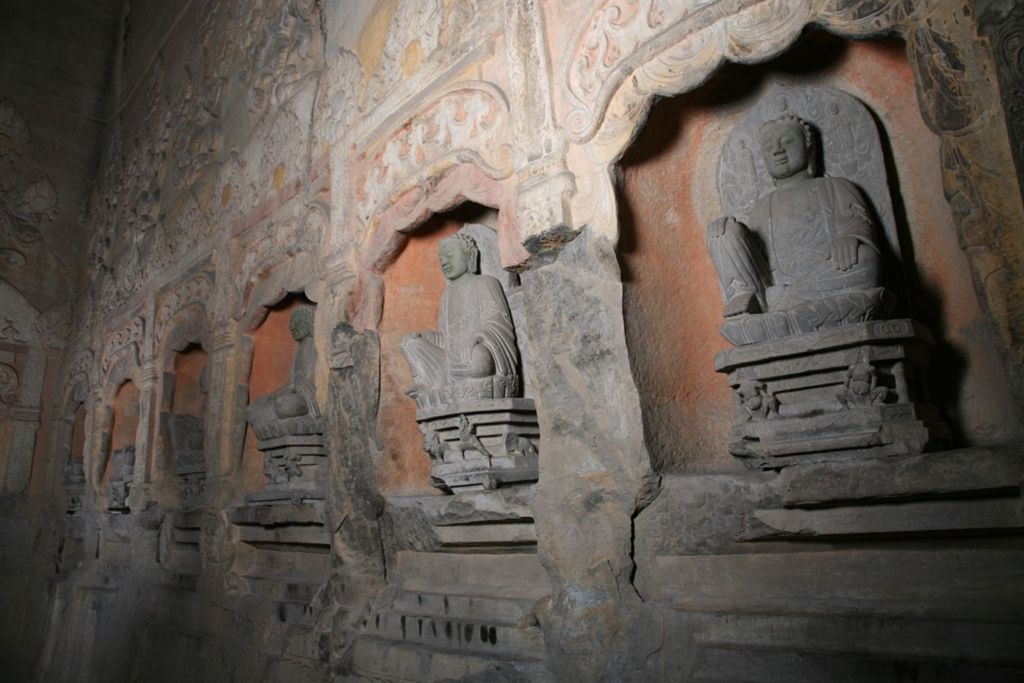 Miniature of Northern Xiangtangshan, North Cave, interior