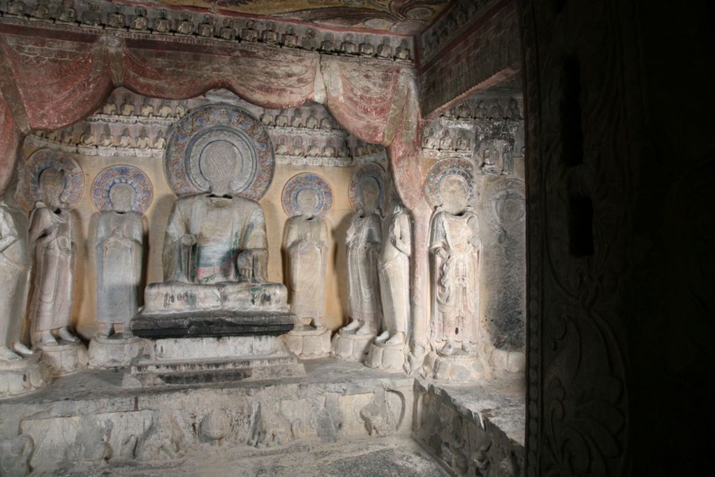 Miniature of Northern Xiangtangshan, South Cave, east wall