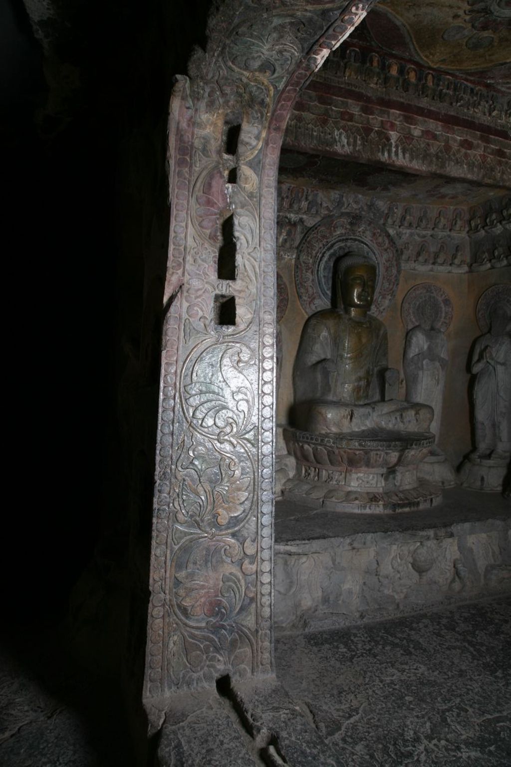 Miniature of Northern Xiangtangshan, South Cave, entrance