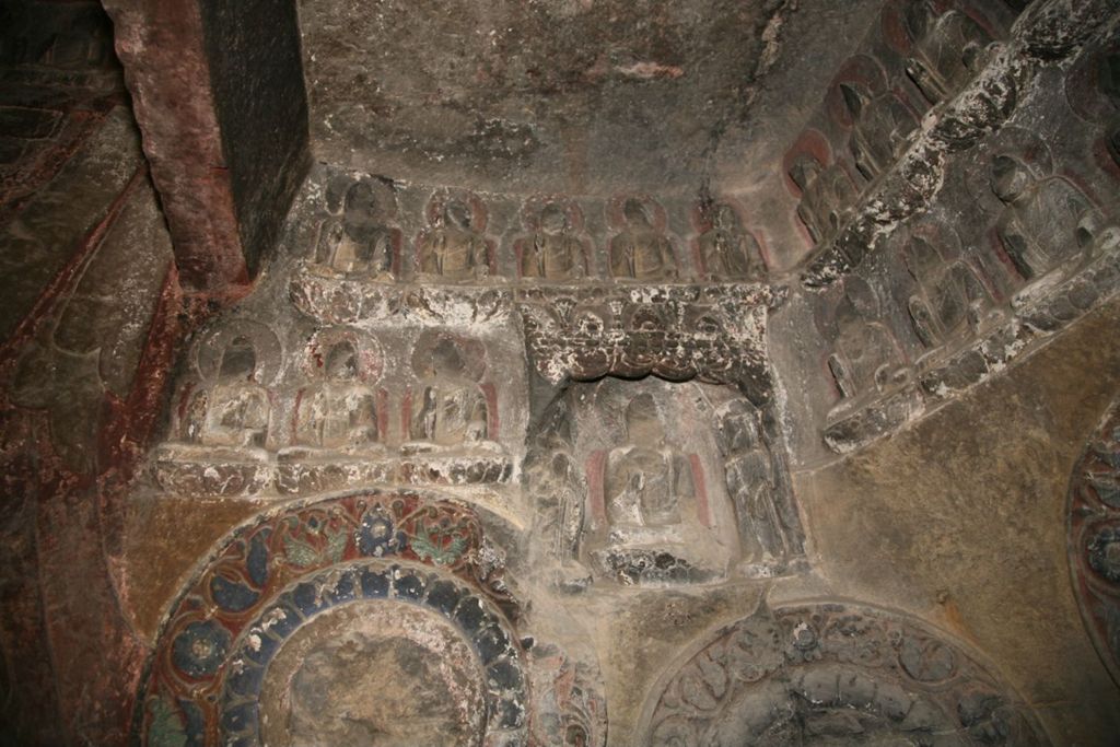 Miniature of Northern Xiangtangshan, South Cave, figures